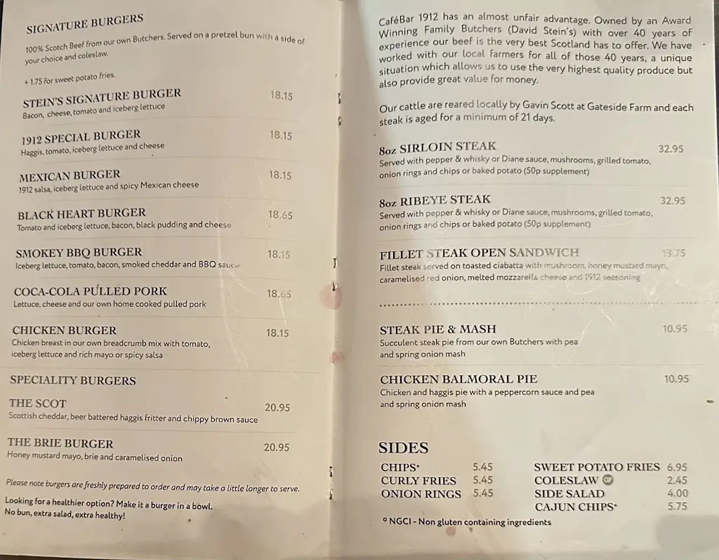 Menu_Cafebar 1912_Whitburn_image_1