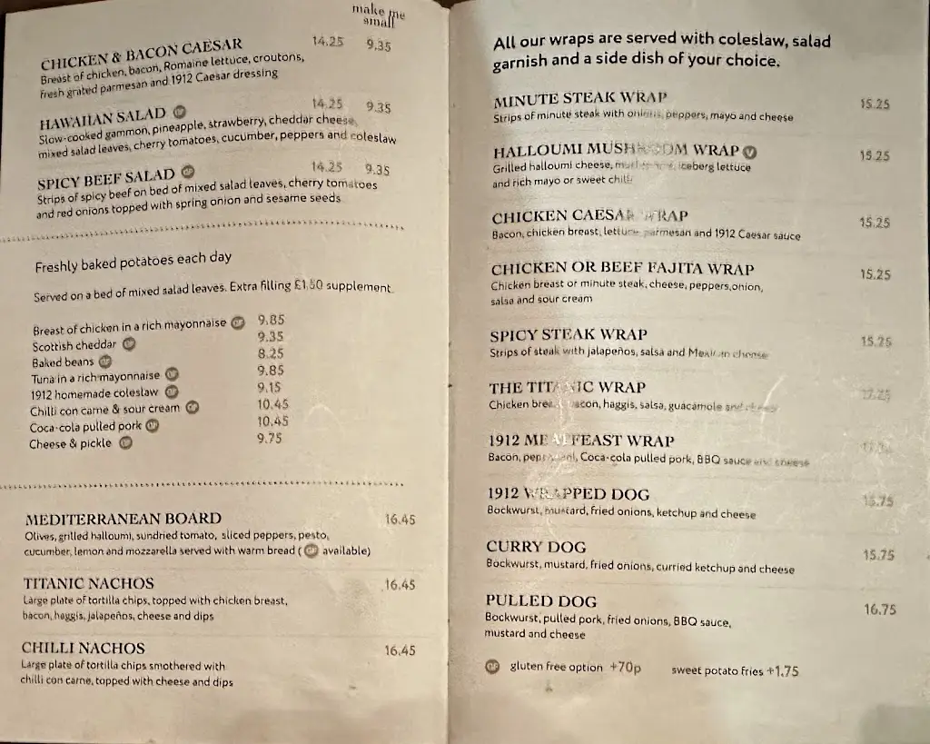 Menu_Cafebar 1912_Whitburn_image_3