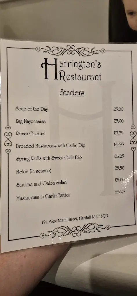 Menu_Harringtons_Whitburn_immagine_2