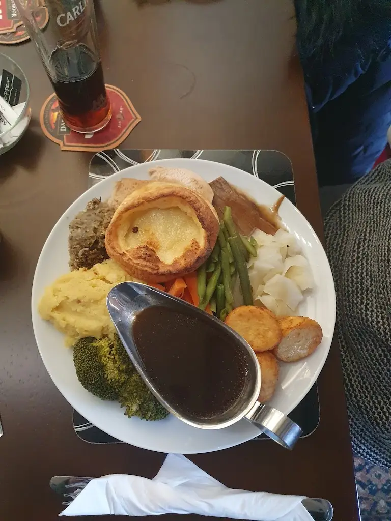 The Railway Inn restaurant in Williton