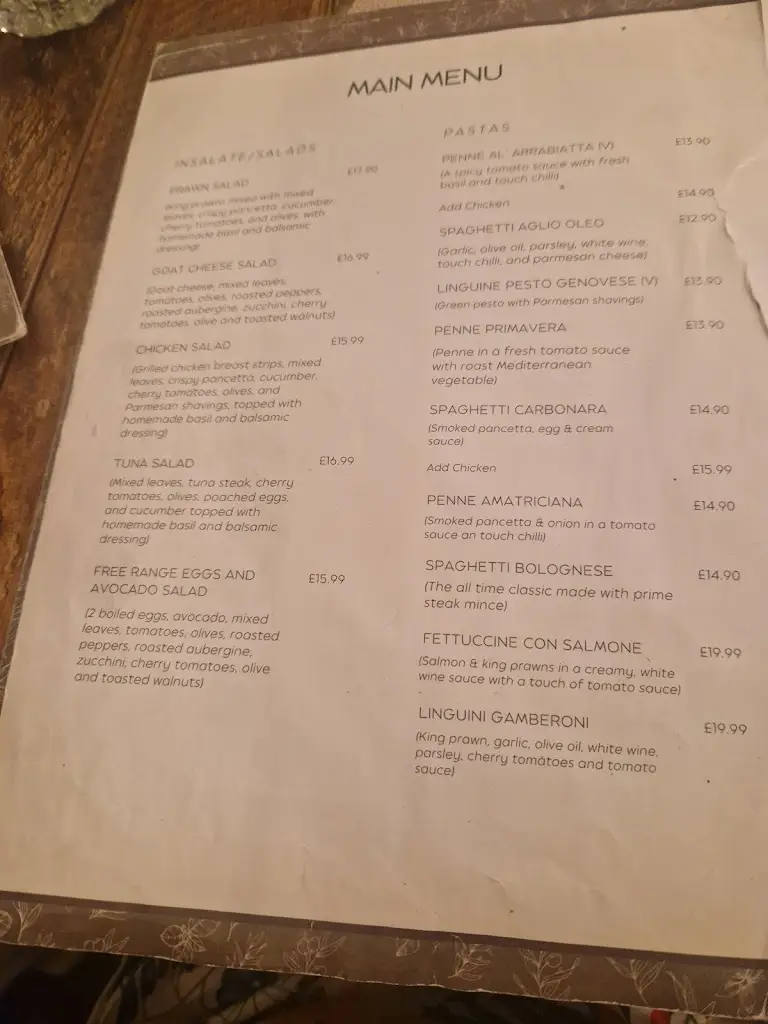 Menu_Marciosdelicacies Ltd_Bedford_image_2