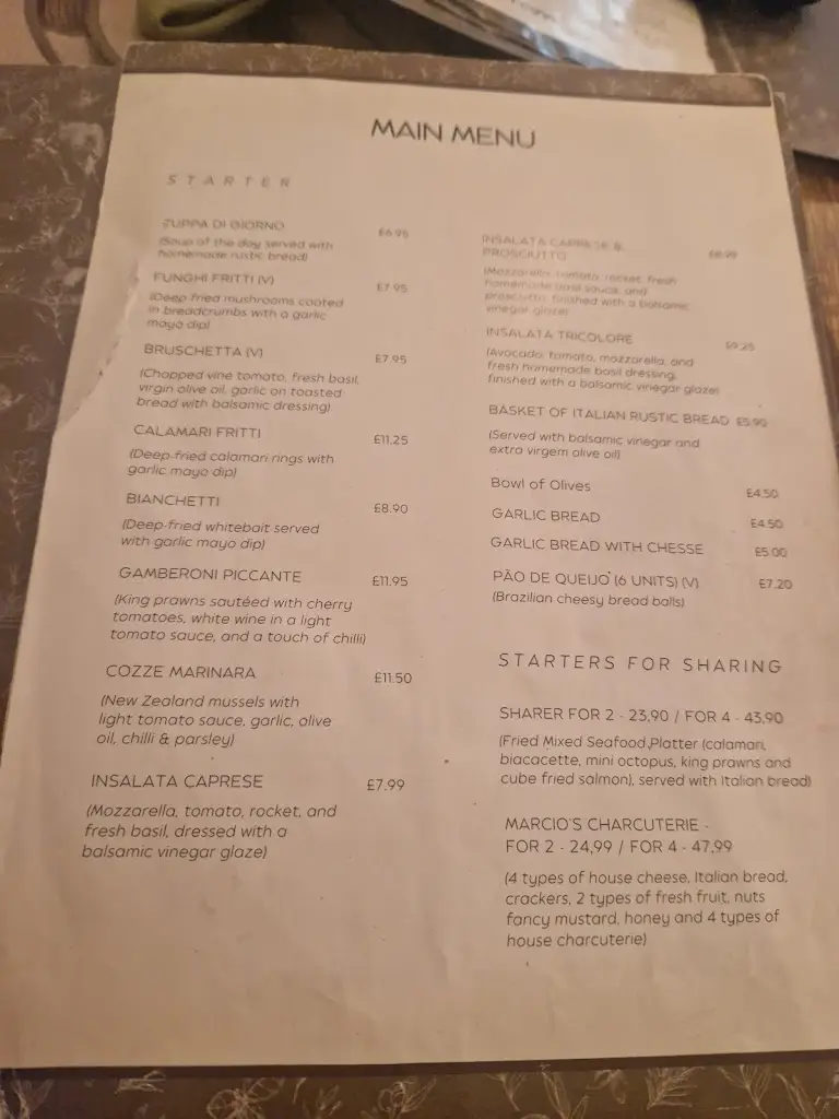 Menu_Marciosdelicacies Ltd_Bedford_image_4