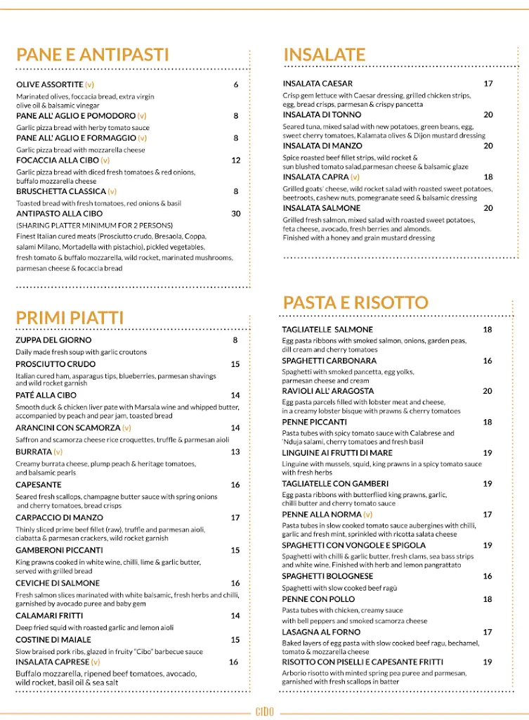 Menu_Cibo Wilmslow_Wilmslow_immagine_1