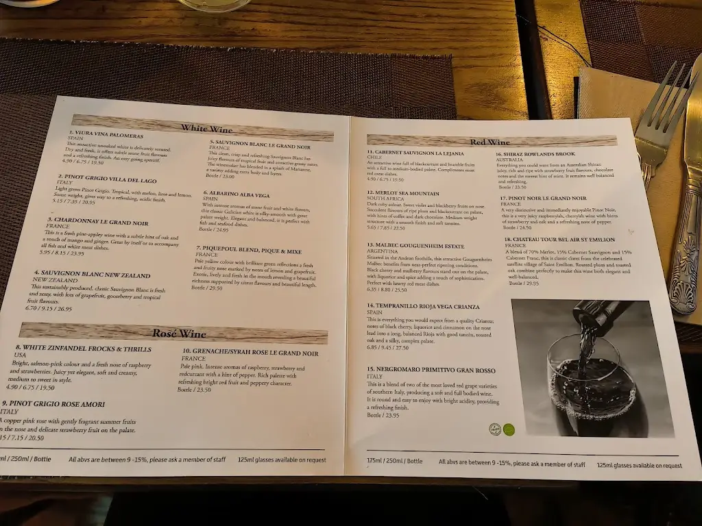 Menu_The Oddfellows Arms Caldbeck_Wigton_immagine_4