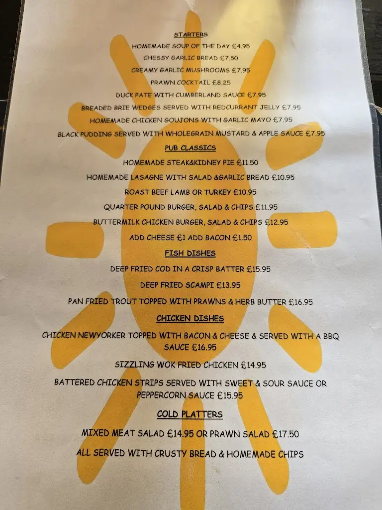 Menu_Sun Inn_Wigton_image_1
