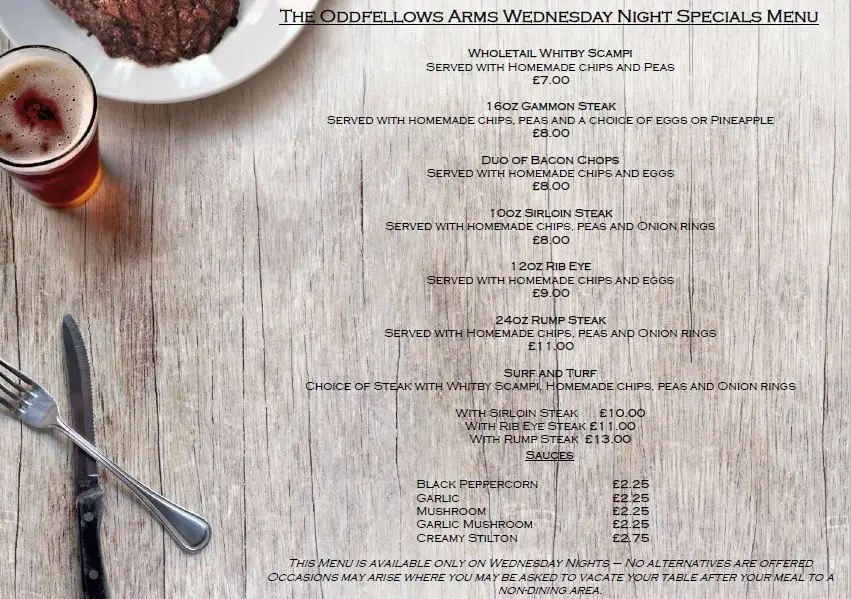 Menu_The Oddfellows Arms_Wigton_image_1