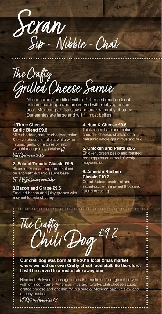 Menu_The Crafty Baa Windermere_Windermere_image_1