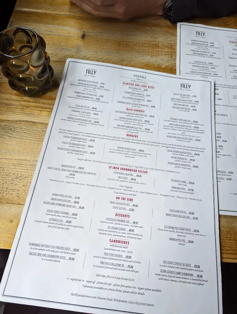 Menü_The Tilly Bar and Kitchen_Windermere_Bild_4