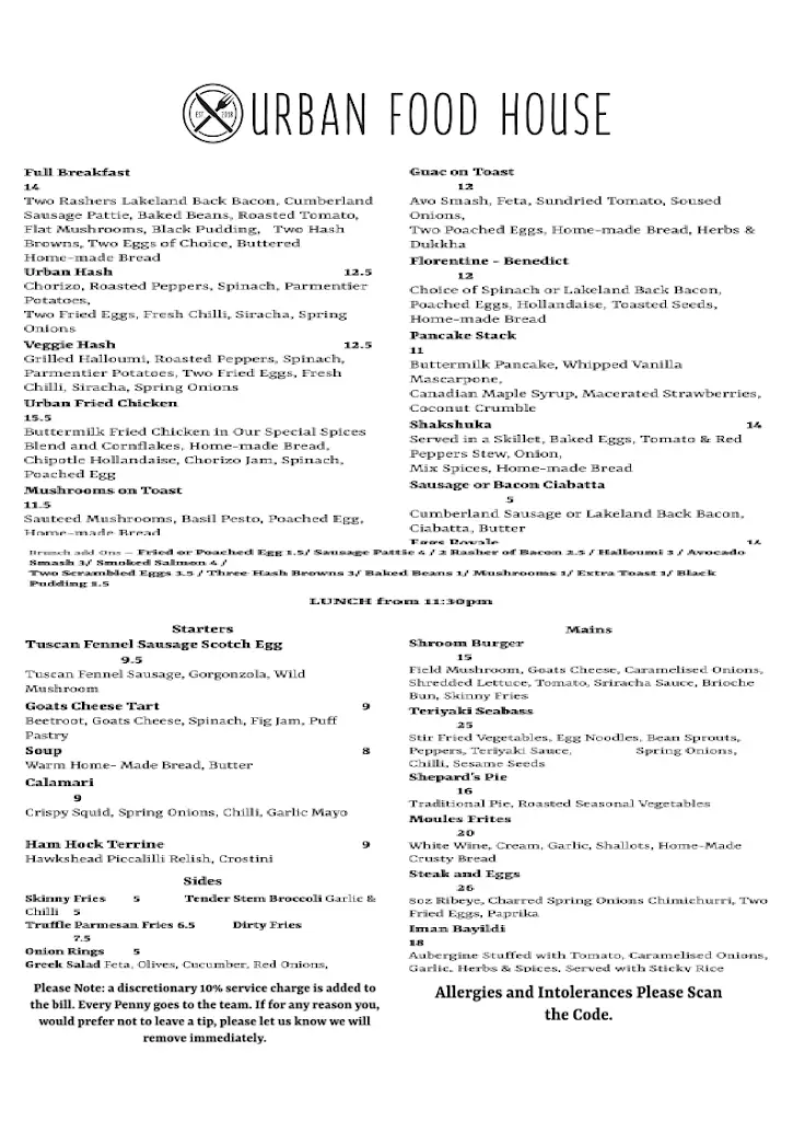 Menu_Urban Food House_Windermere_image_1