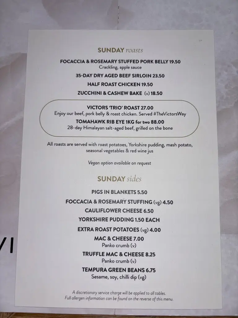 Menu_Victors Alderley Edge_Alderley Edge_image_2