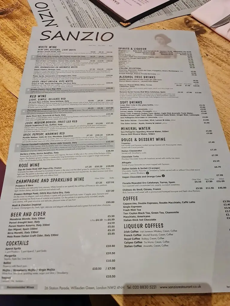 Menu_Sanzio Restaurant_Wilsden_image_4