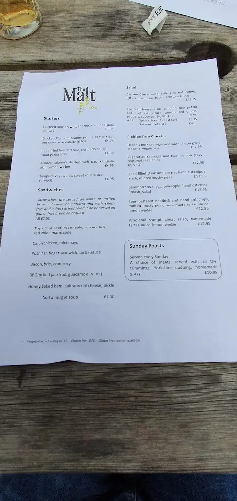 Menu_The Malt Shovel_Wilsden_image_2
