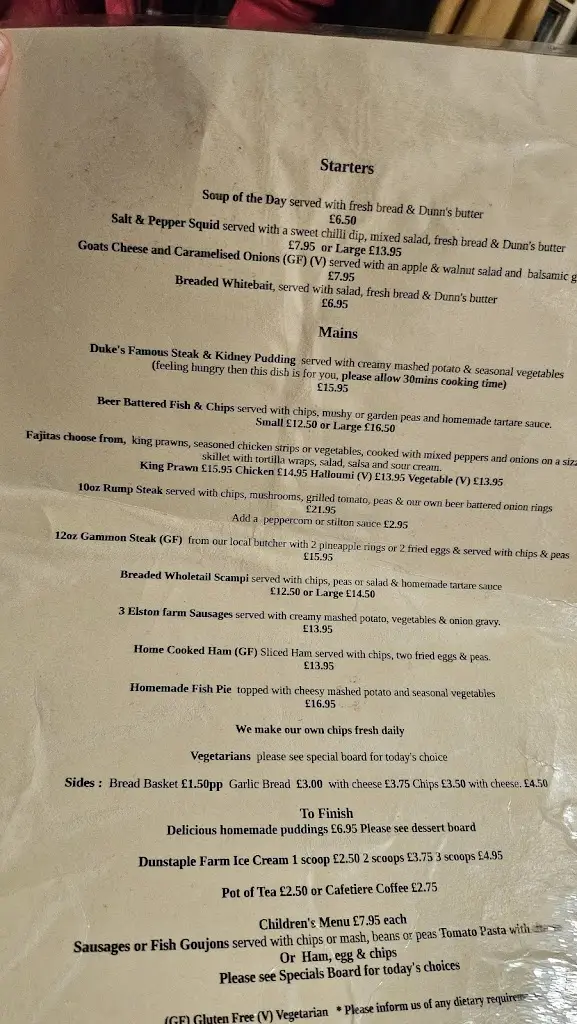 Menu_Duke Of York Inn_Winkleigh_imagen_4
