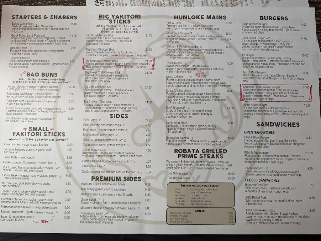 Menu_The Hunloke Arms_Wingerworth_image_1