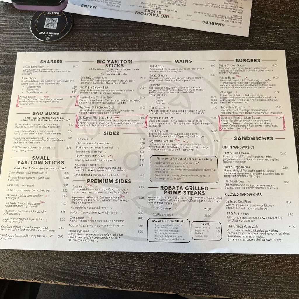 Menu_The Hunloke Arms_Wingerworth_image_4