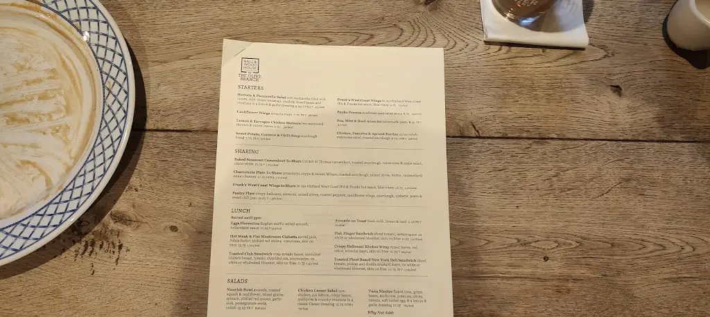 Menu_The Olive Branch_Wimborne Minster_image_3