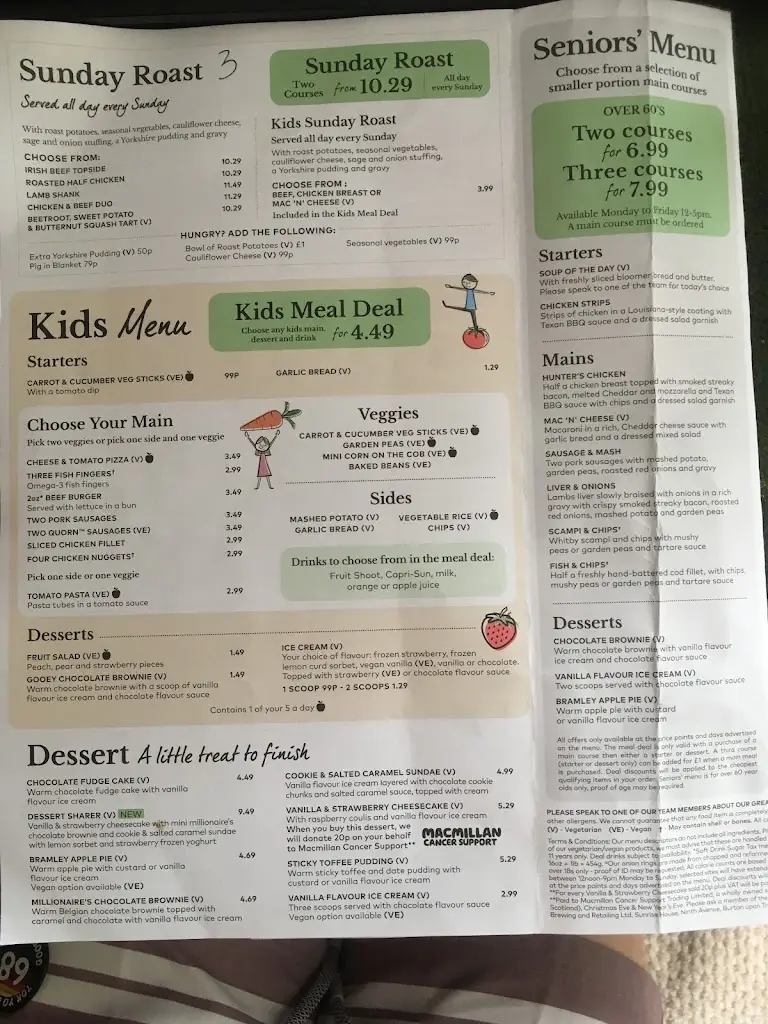 Menu_Coach & Horses_Wimborne Minster_image_4