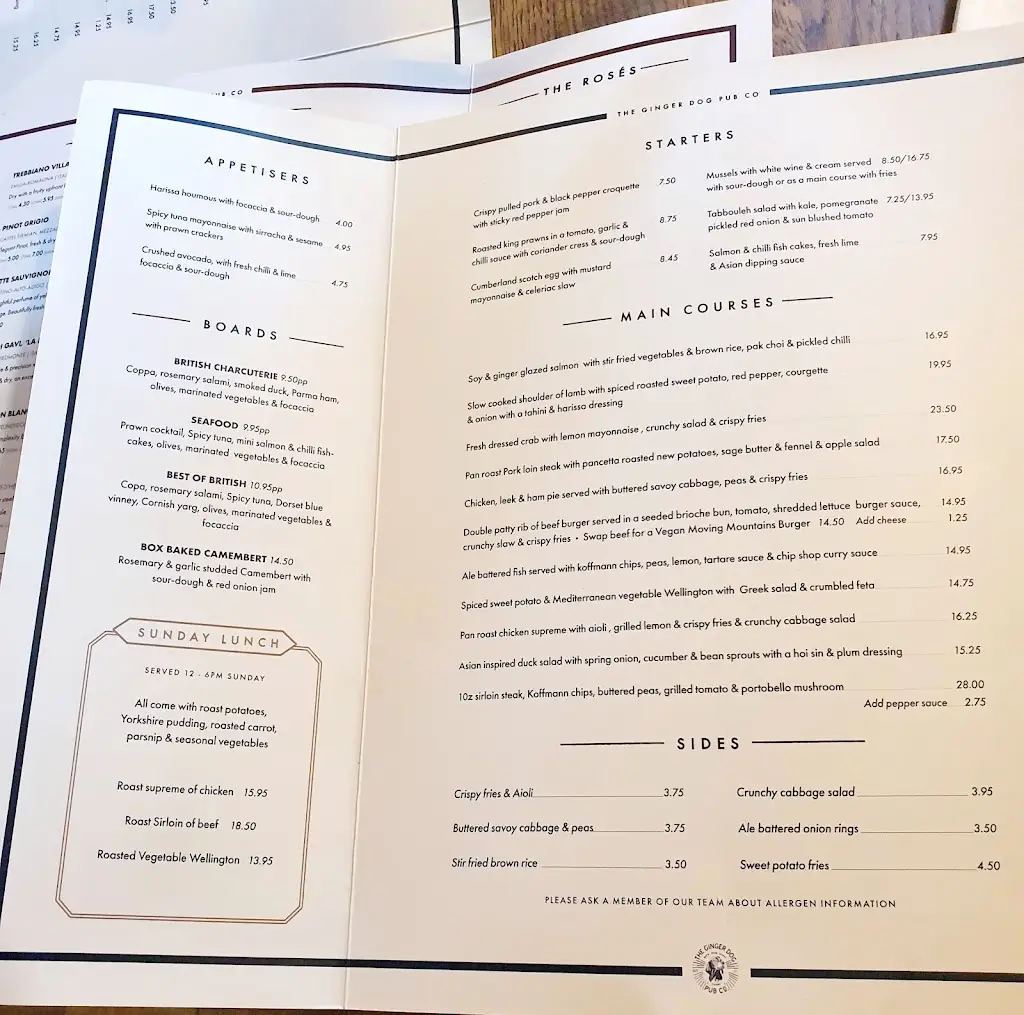 Menu_The Lion Hotel - Pub & Restaurant_Wimborne Minster_image_3