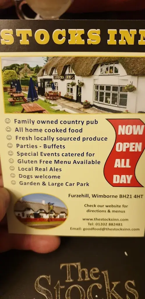 Menu_The Stocks Inn_Wimborne Minster_image_1