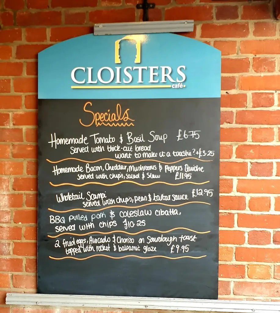 Menu_Cloisters_Wimborne Minster_image_2
