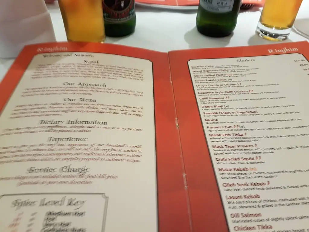 Menu_Rimjhim_Wimborne Minster_image_3