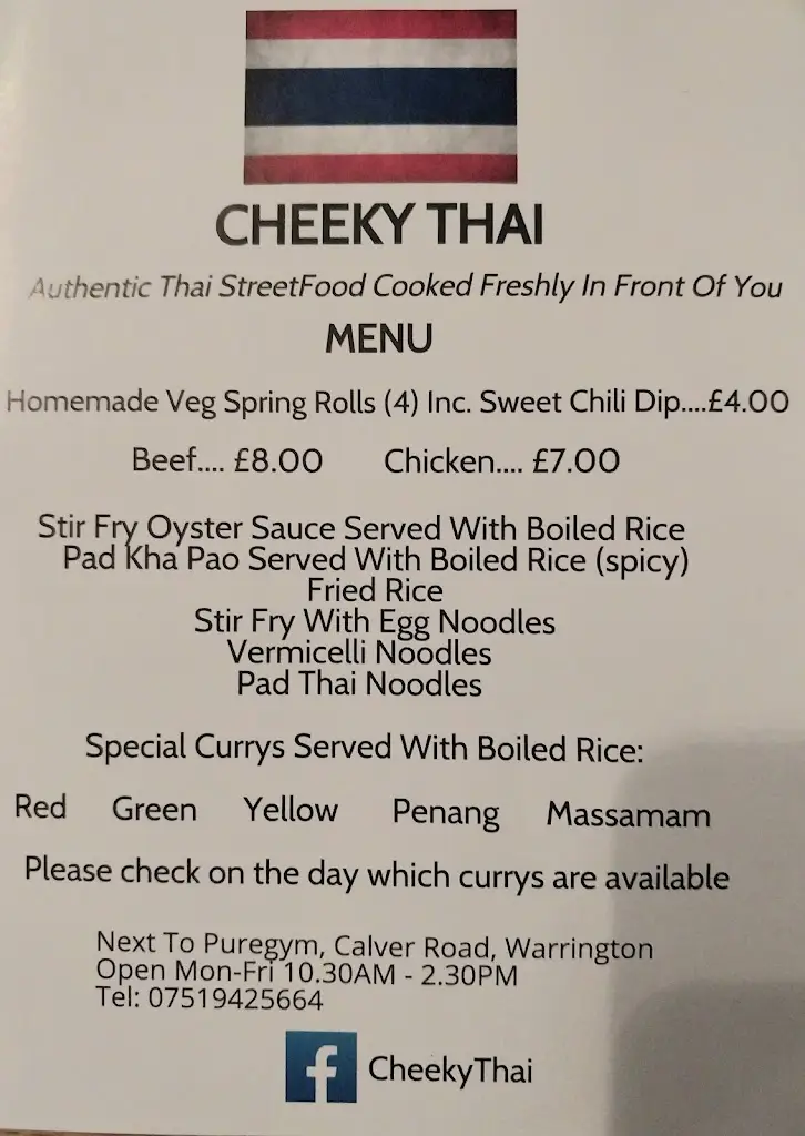 Menu_Cheeky Thai_Winwick_immagine_1