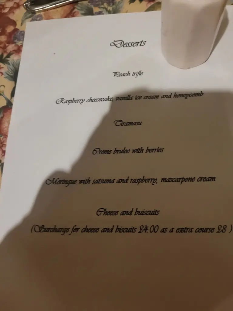 Menu_Mulberry Restaurant_Bewdley_image_2