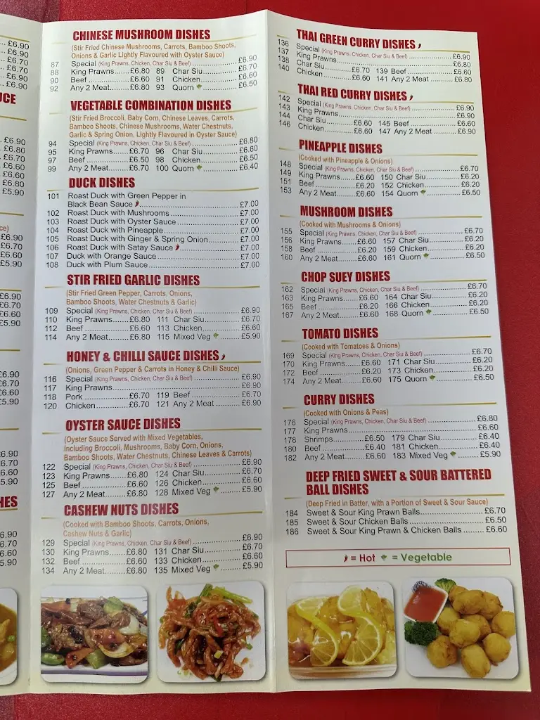 Menu_The Yellow Dragon_Witton Gilbert_image_3