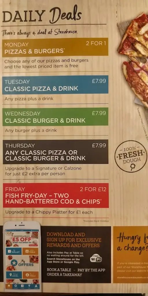 Menü_The Wharton Park Stonehouse_Winsford_Bild_1