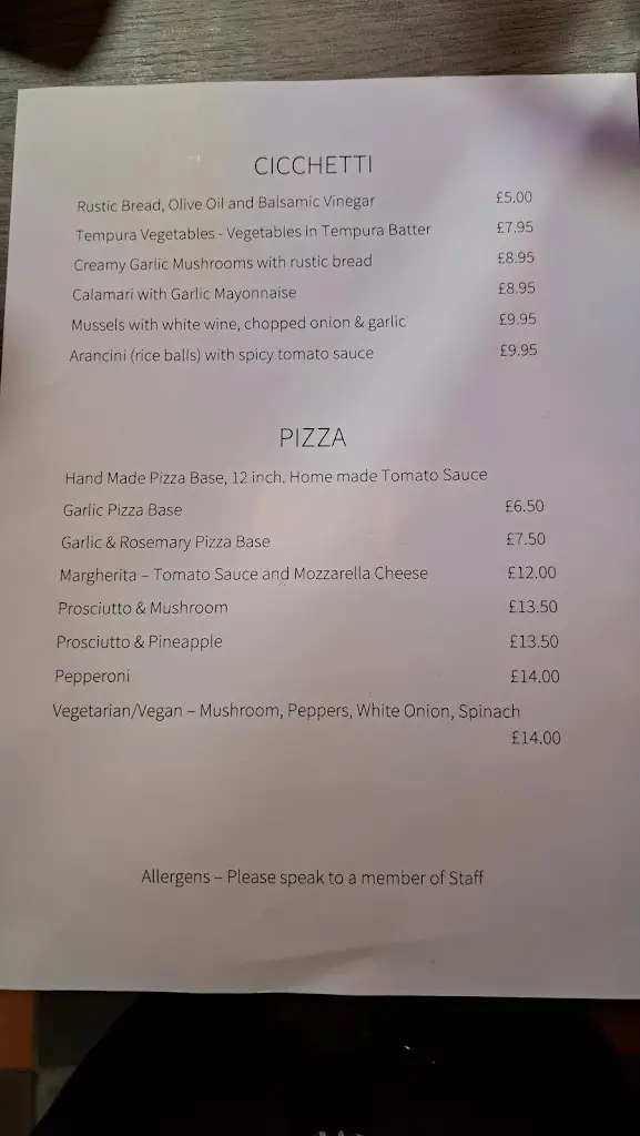 Menu_Casa Carlo_Wirksworth_image_1