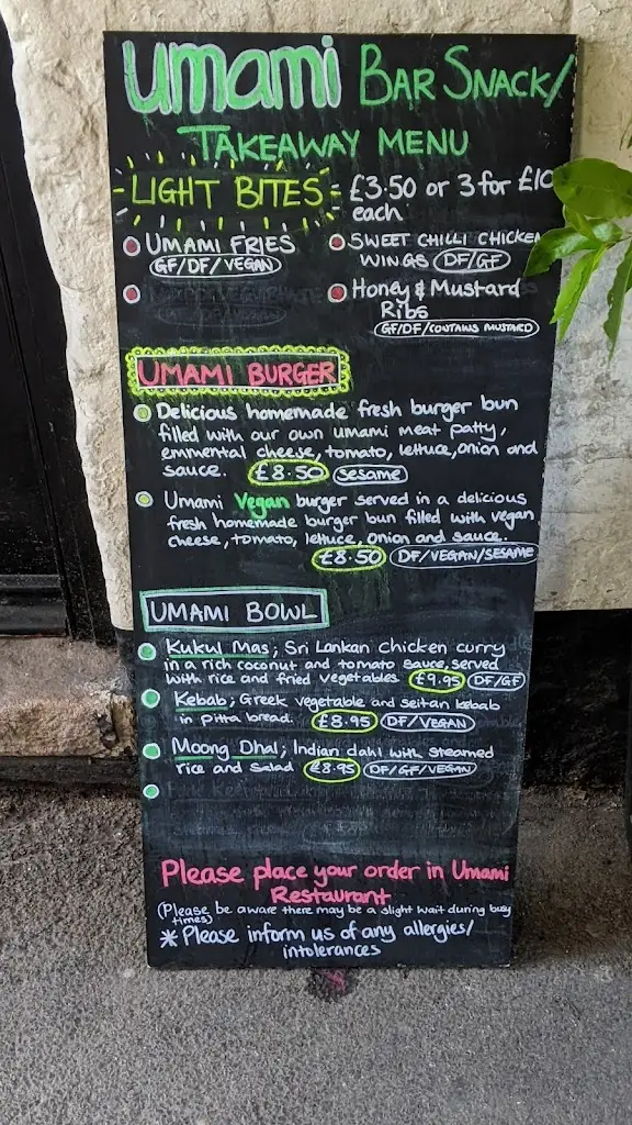 Menu_The Feather Star_Wirksworth_immagine_1