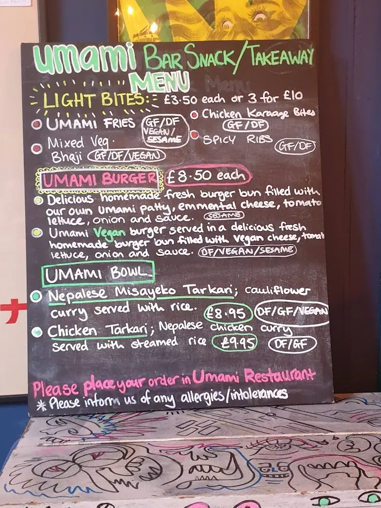 Menu_The Feather Star_Wirksworth_immagine_2