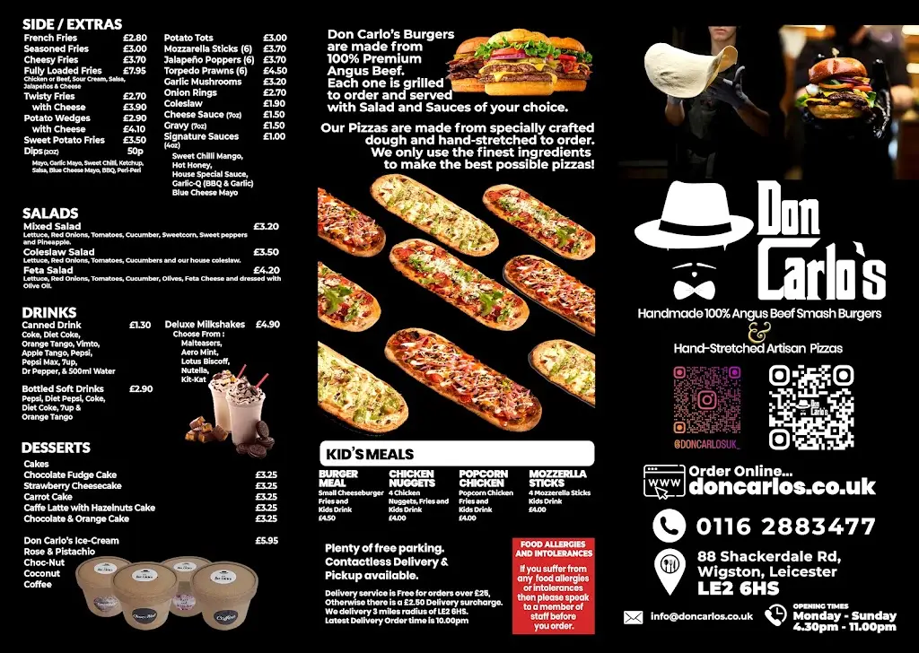 Menu_Don Carlo’s_Wigston Magna_image_2