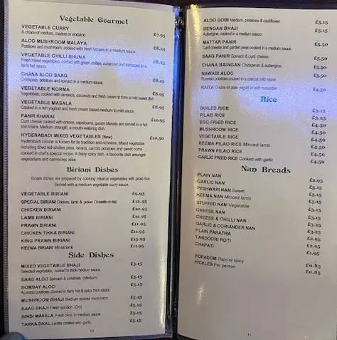 Menu_Cuisine Of India_Wigston Magna_image_1