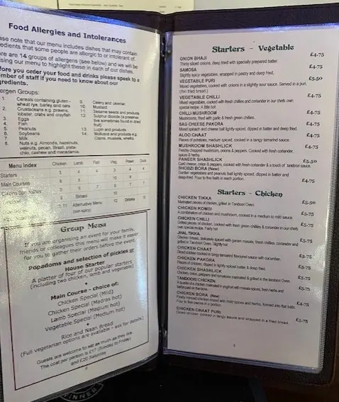 Menu_Cuisine Of India_Wigston Magna_image_4