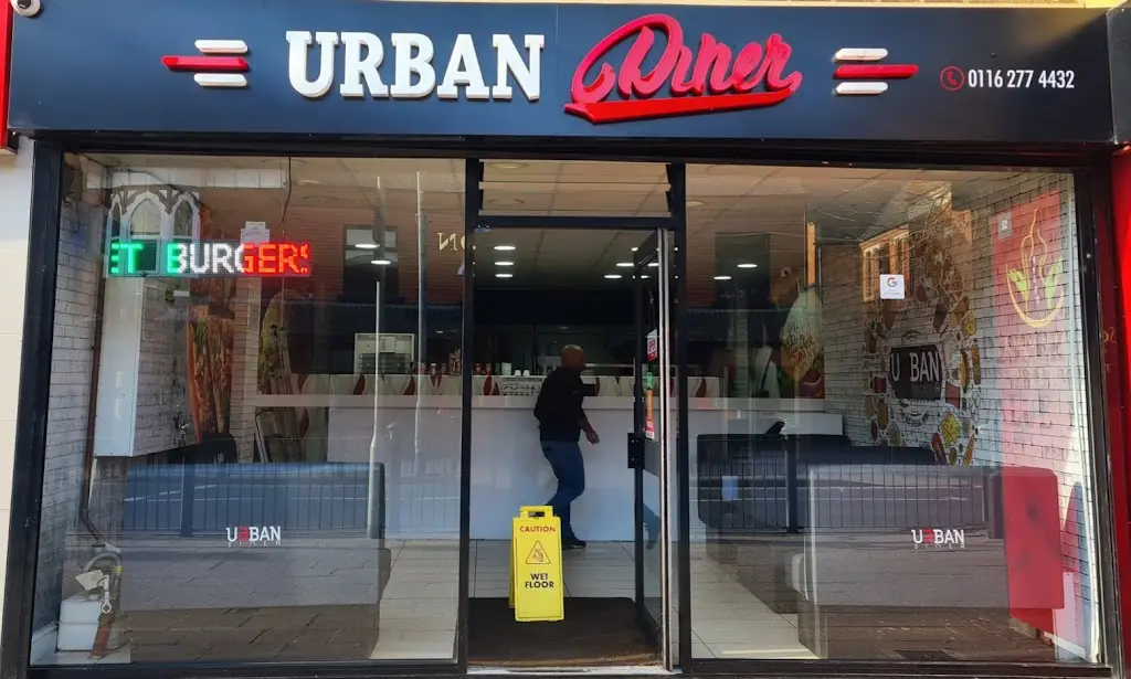 Urban Diner restaurant in Wigston Magna