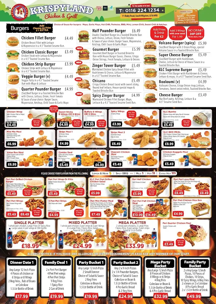 Menü_Krispyland_Wigston Magna_Bild_2