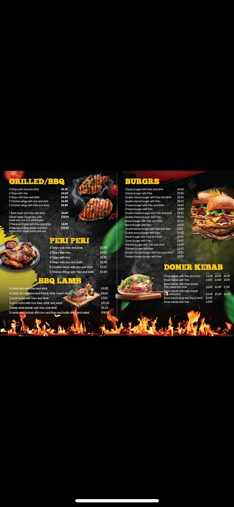 Menu_DAVID GRILL_Wigston Magna_image_1