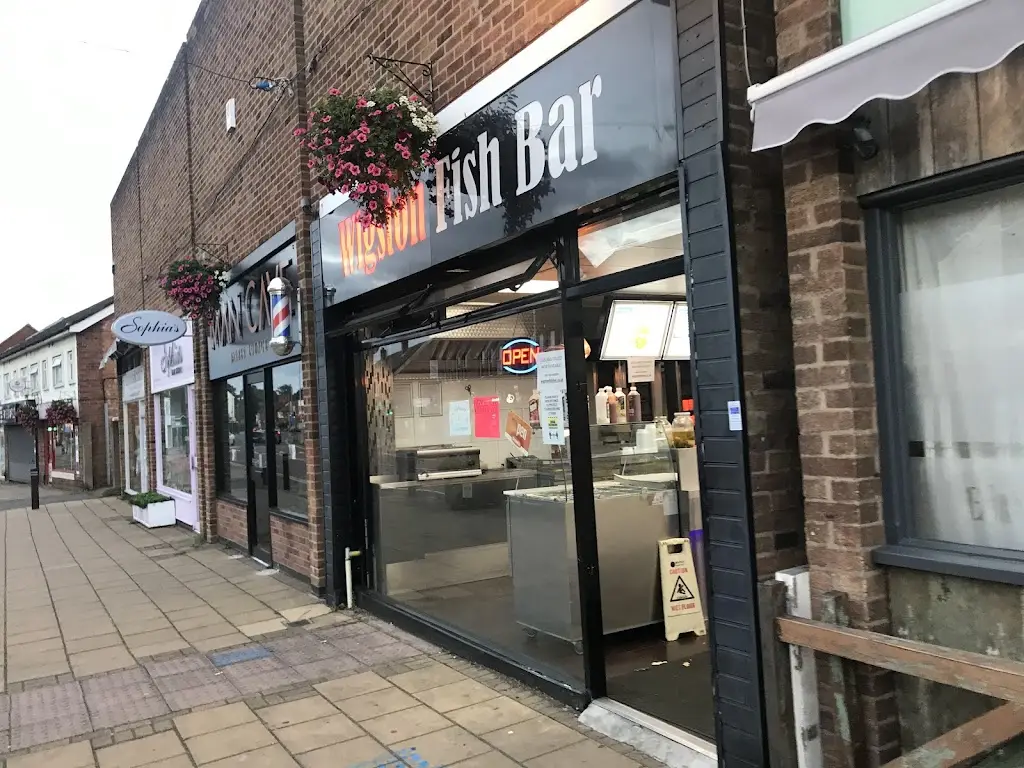 Wigston Fish Bar restaurante en Wigston Magna