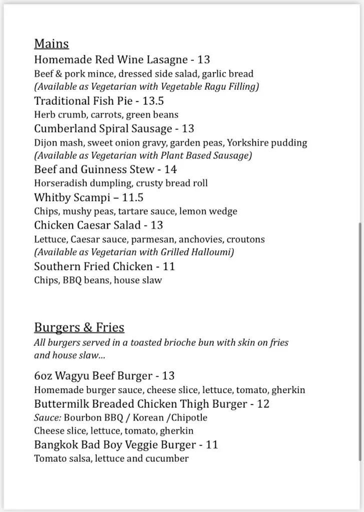 Menu_The Half Moon_Wolston_immagine_2