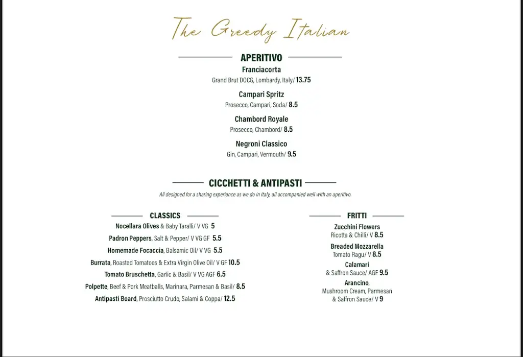 Menu_The Greedy Italian_Woburn Sands_image_2