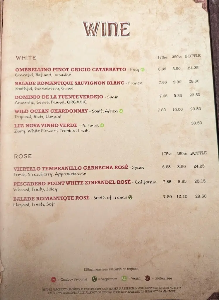 Menu_Smith & Western | Tilgate Park_Bewbush_image_1