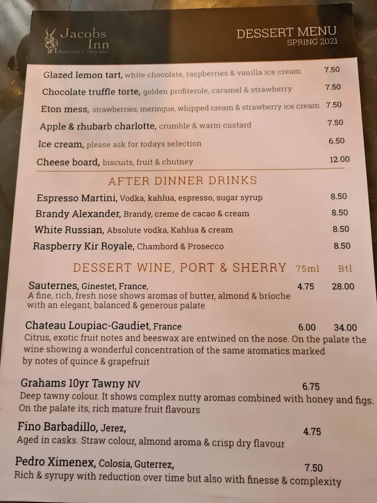 Menu_The Wolvercote_Wolvercote_image_2