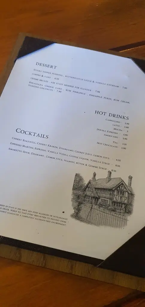 Menu_The Four Bells Inn_Woodborough_immagine_1