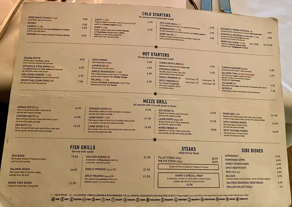 Menu_Mezze On The Green_Woodford Green_image_1