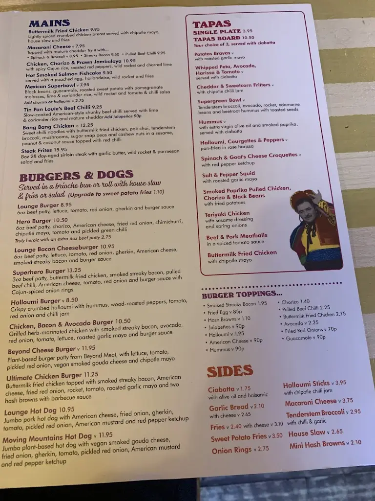 Menu_Valero Lounge_Witham_image_2