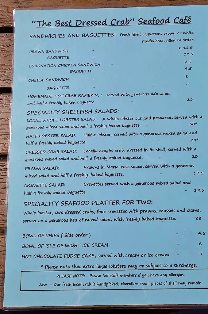 Menu_The Best Dressed Crab Ltd_Bembridge_image_3