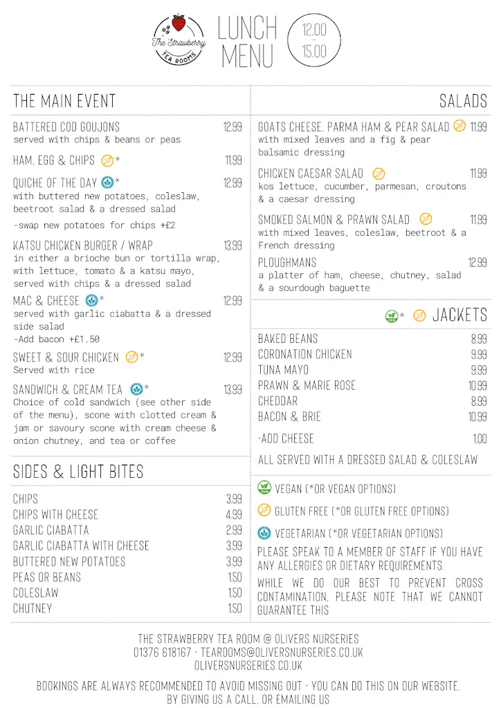 Menu_The Strawberry Tea Room at Olivers_Witham_image_2