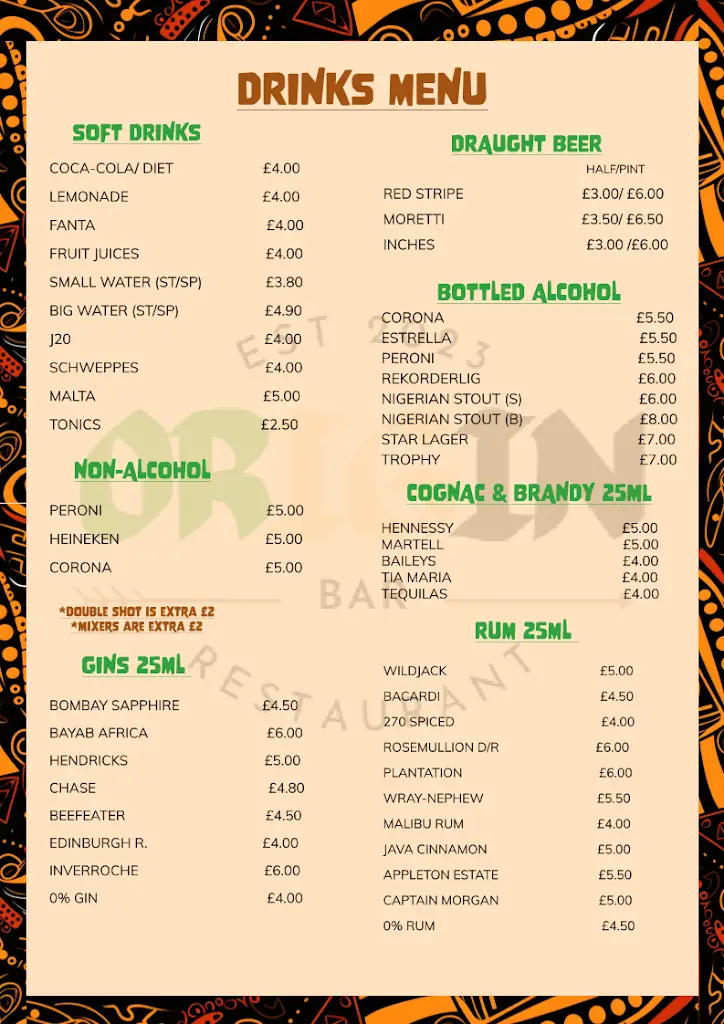 Menu_Origin Restaurant and Bar_Worcester_image_1