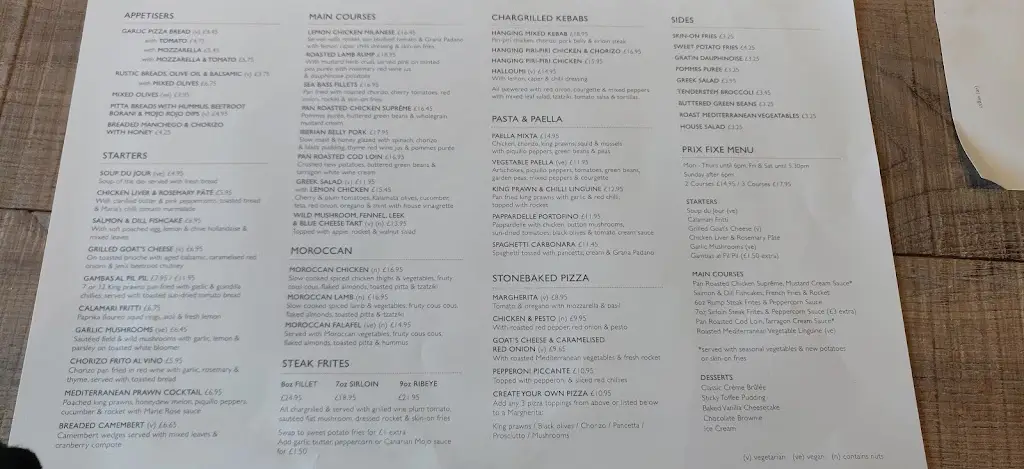 Menu_Ego at Manor Farm, Worcester_Worcestershire_image_3